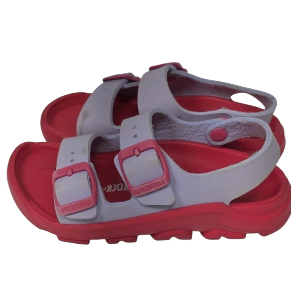Birkenstock‎ Mogami Sandals Girl Euro 29  11-11.5 US  Pink Purple Buckle Straps